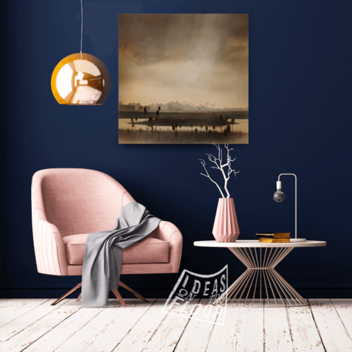 image-product-muurdecoratie-paneel-fotoprint-fine-art-titel-before-emotiefotografie-vogels-water-dreigende-wolken-jacobsladders-illustratie-ideasonthefloor.com