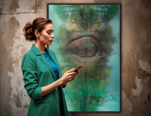 Kunstzinnige Foto One Eye - Afbeelding 2
