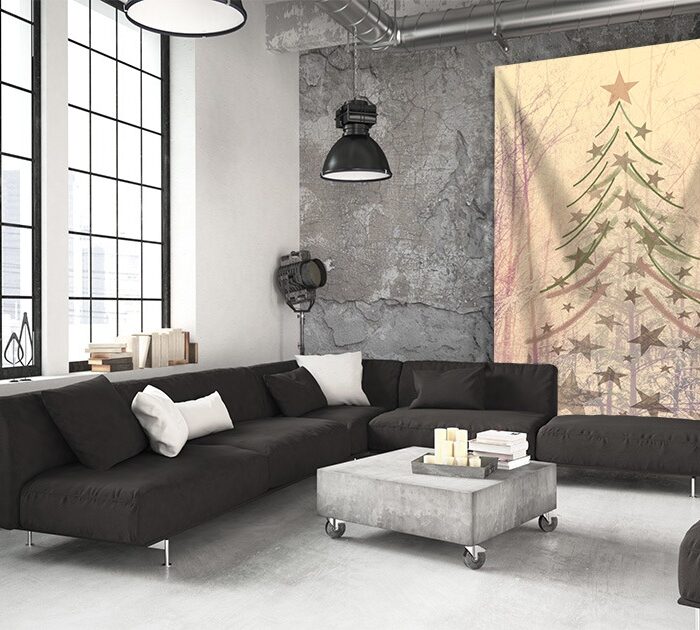 wandkleed-kerstboom-sterretjes-never-dull-kerstdecoratie-bijzonder-ideasonthefloor.com
