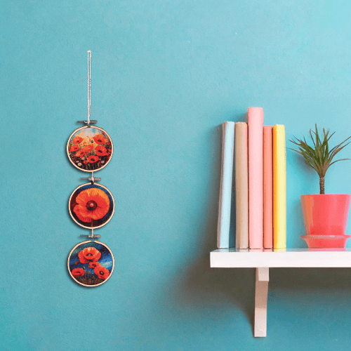 image-produkt-wandhanger-moederdag-moederdagcadeau-kado-cadeau-onder-20-euro-muurhanger-hanger-klaproos-bloemen-klaproosveld-ideasonthefloor